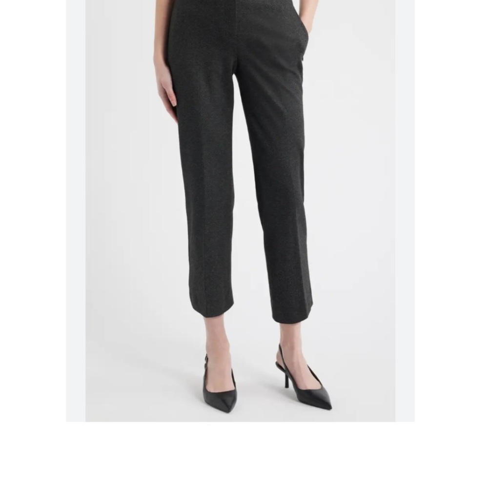 Theory Charcoal Cropped Women's Pants